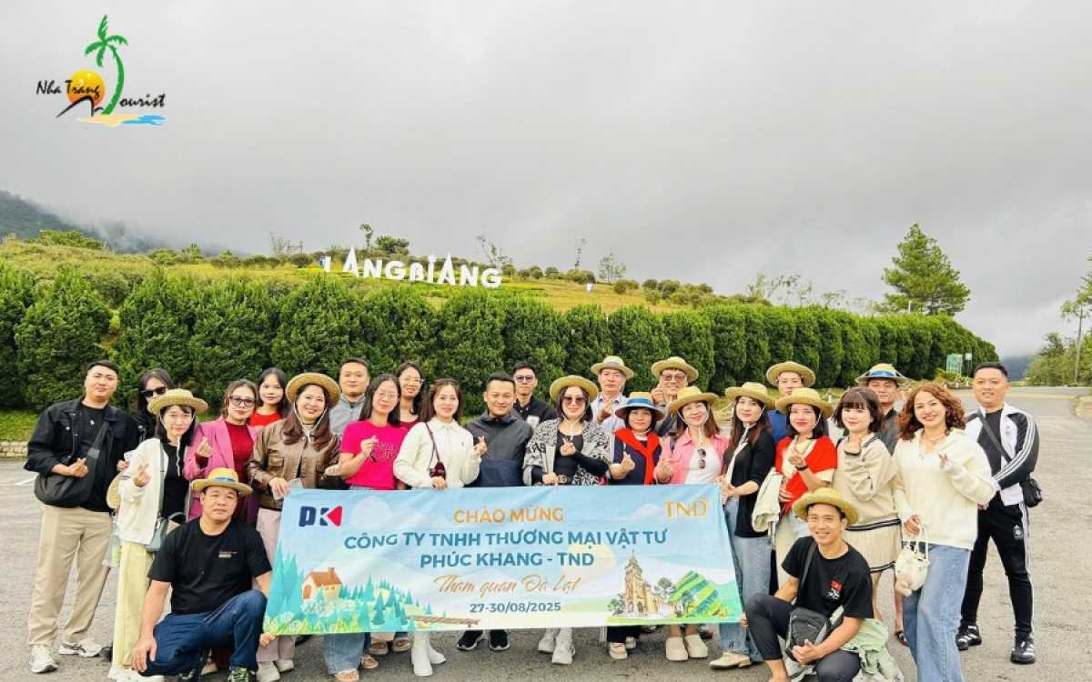 Trải nghiệm nghỉ dưỡng Đà Lạt 4N3Đ  cùng đoàn Công ty TNHH Thương mại Vật tư Phúc Khang - TND